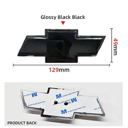 ABS Car Front Hood Emblem Sticker Rear Tail Trunk Badge Accessories for Chevrolet Epica Spark Aveo Captiva Cruze Malibu XL Trax