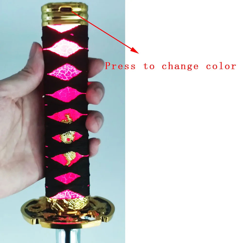 LED JDM Car Gear Shift Knob Gear Lift Katana Shift Knob Universal Shift Knob for Car Katana 150MM