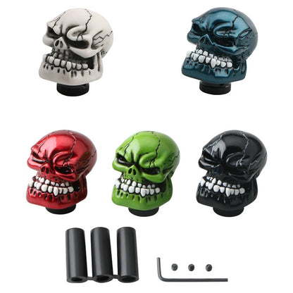 LED Lamp Shift Knob Skeleton Personalized Modification Sports Rod Gear Rod Universal Manual Head Rod Automotive Parts