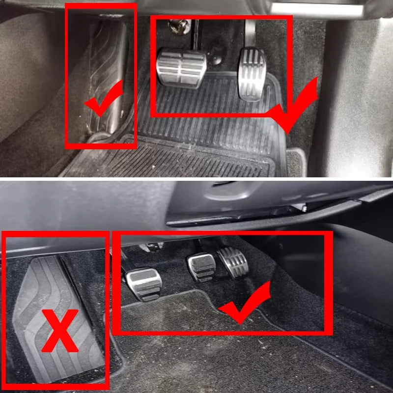 AT MT Car Pedals For Nissan Qashqai Dualis Rogue Sport Dyuarisu J10 J11 2006~2021 Car Foot Pads Brake Accelerator Car Acessories