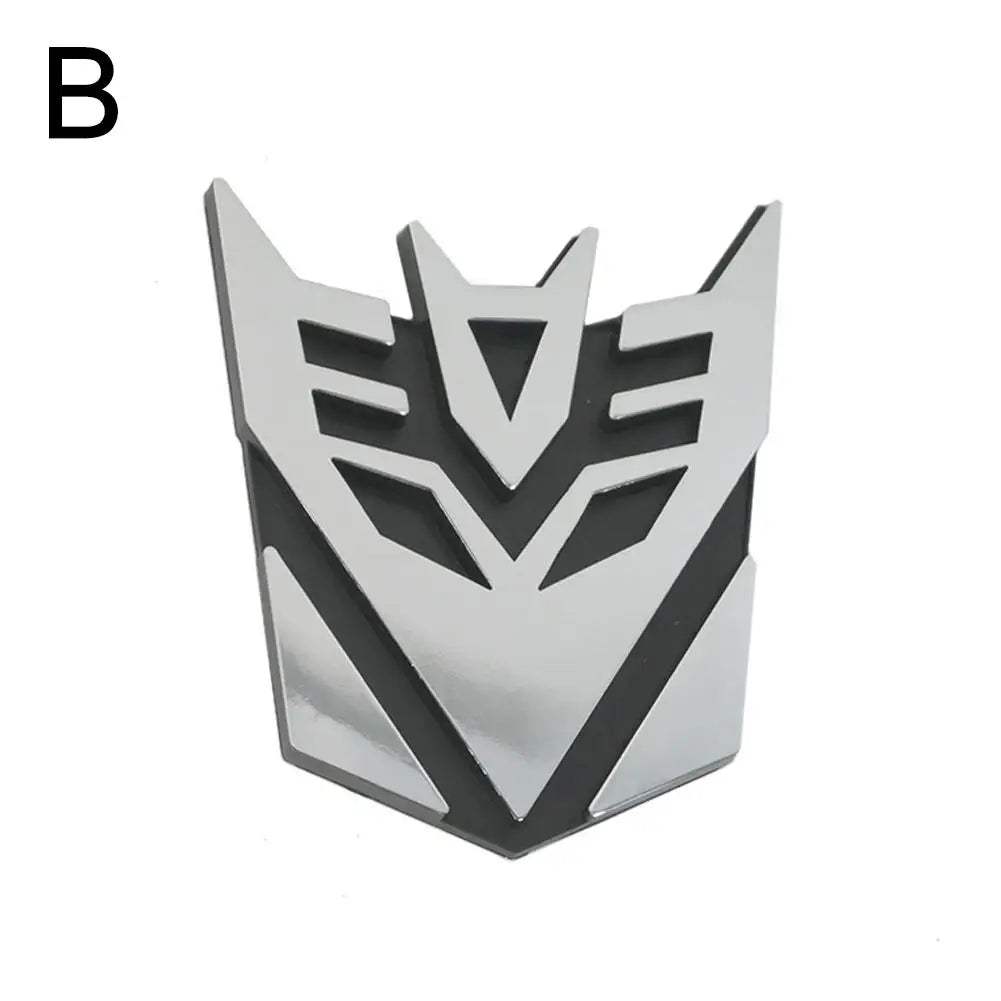 Car 3D Car Stickers Transformer Badge Decepticon Emblem Tail Decal Cool Autobots Logo Car Styling Motorcycle Car Accessories ﻿