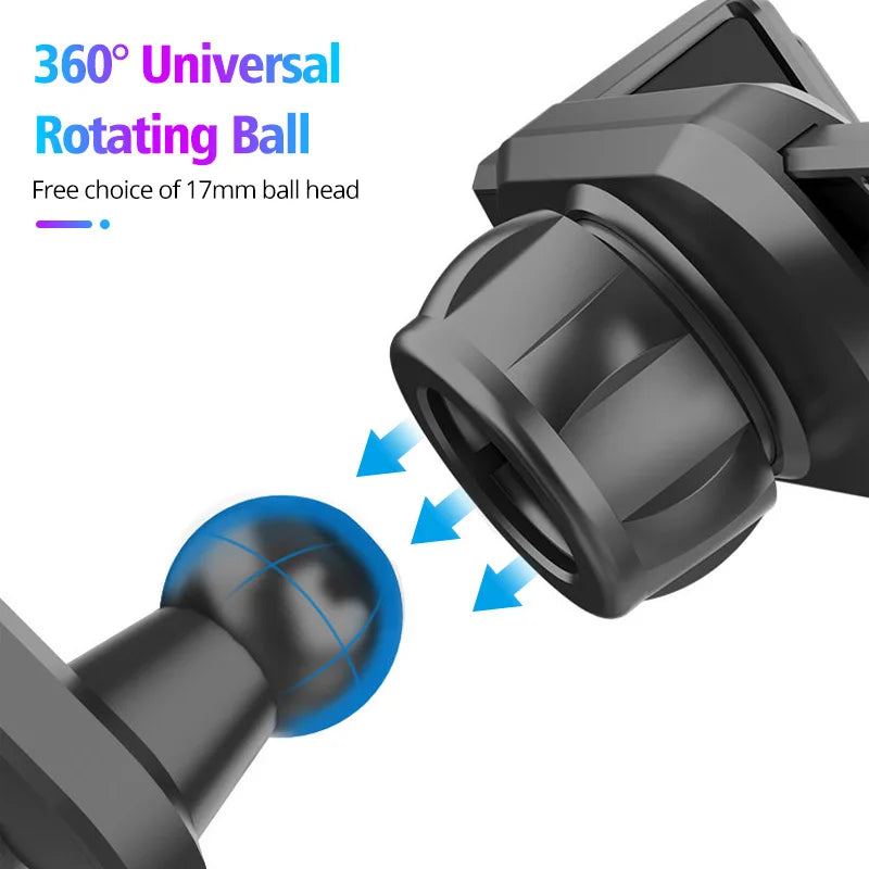 360° Gravity Car Phone Holder for Universal Car Phone Holder Gravity Stand Bracket Magnetic Support Mobile Car Adapter Holder