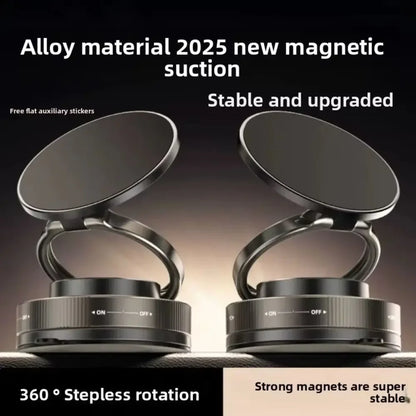 Magnetic Phone Holder for Car, 360° Rotatable, Foldable & Adjustable Magnetic Car Mount, , Compatible with iPhone & Other Phones
