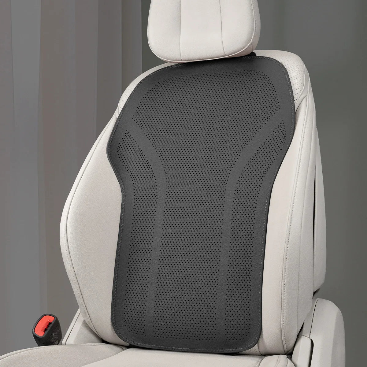 Breathable Leather Car Seat Cover Universal Front Seat Protection Cushion Luxury Car Interior Backrest Support Mat Accessories