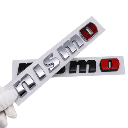 ABS Car Body Emblem Trunk Badge Sticker Decoration for Nissan Nismo Sylphy Altima Sentra X-trail Juke Livina Sunny Navara