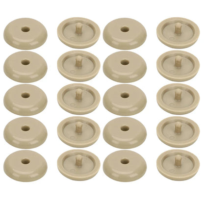 2-20Pcs Car Safety Seat Belt Limit Buckle Clip Retainer Seatbelts Stop Button Auto Interior Accessories Black Gray Beige 3 Color