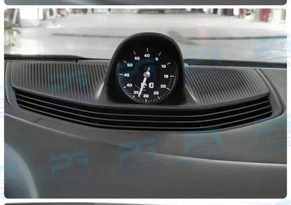 Car stopwatch clock cover For Porsche taycan 9J1stopwatch compass clock 718 instrument panel stopwatch cover electronic