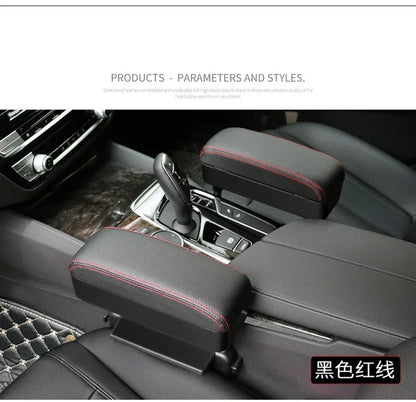 Universal Car Armrest Box Elbow Support Adjustable Car Center Console Arm Rest Car Styling Auto Seat Gap Organizer Arm Rest