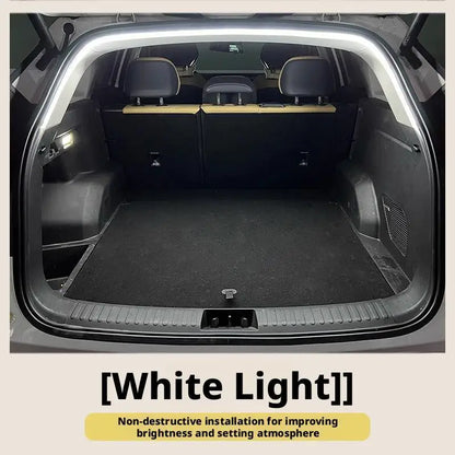 Car Trunk LED Light Strip - High-brightness, Auto-sensor & No Wiring, Ambient Decorative Light for Interior Modification