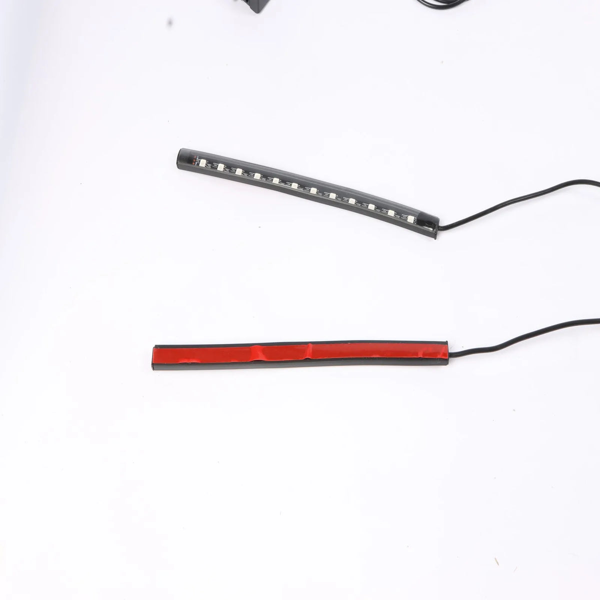 RGB LED Atmosphere Light Strip 48 LEDs 22.5cm 12V for Car Motorcycle ATV Remote Voice Control
