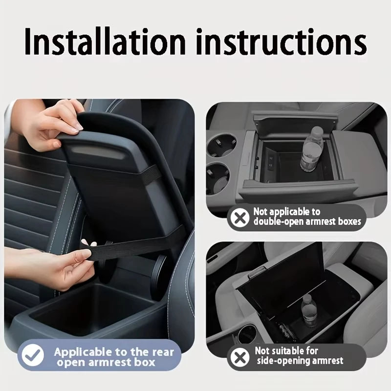 1/2pcs Car Armrest Box Pad Plush Car Center Console Protection Pad Soft And Comfortable Universal