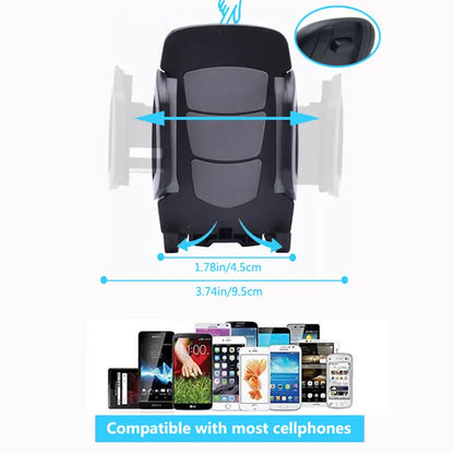 Car Cup Phone Holder Mobile Phone Stand in Car Phone Holder Stand for iPhone 13 12 Pro Max Xiaomi Huawei Phone Rotatable Stand