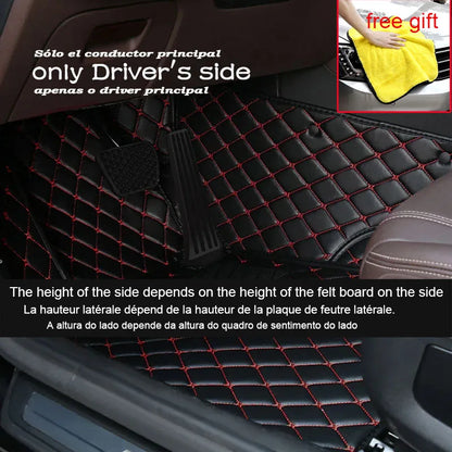 Car Floor Mats For Dacia Duster Renault Duster HM 2021~2022 Waterproof Ptotective Pads Car Mats Full Set Car Accessories