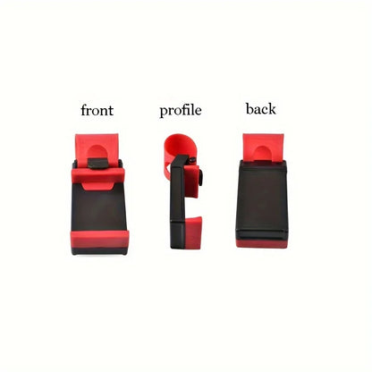 1pc Car Phone Holder, Car Steering Wheel Phone Holder, Mobile Phone Holder, Lazy Phone Holder. car holder phone