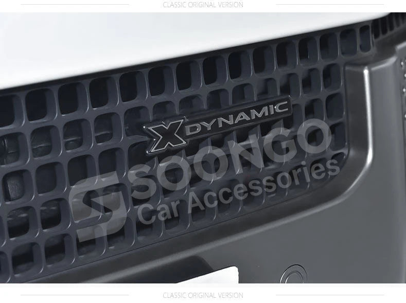 For Land Rover Defender 90 110 130 2020-2026 X-DYNAMIC Car Front Grille Emblem Side Badge Logo Decorative Strip Modified Sticker