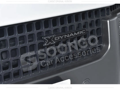 For Land Rover Defender 90 110 130 2020-2026 X-DYNAMIC Car Front Grille Emblem Side Badge Logo Decorative Strip Modified Sticker