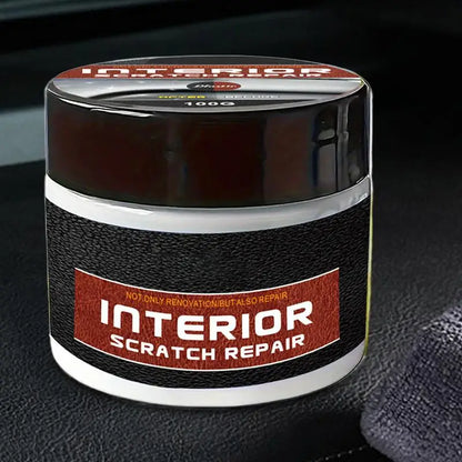 100g Car Scratch Remove Car Interior Restorer UV Protection Dashboard Scratch Repair Kit Vehicle Restorer Car Part Refurbish Wax