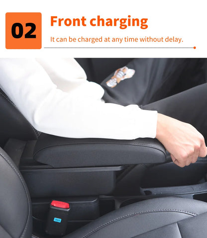 For Renault Clio 4 Armrest For Renault Captur Clio 3 III IV Car Armrest Box Accessorie Storage Parts Dedicated Interior Retrofit
