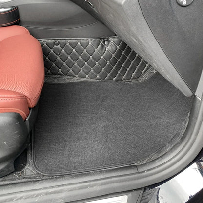 4Pcs Universal Fit Car Floor Mats Front Rear Automotive Carpet for SUVs Sedans Vans Interior Protection All Weather