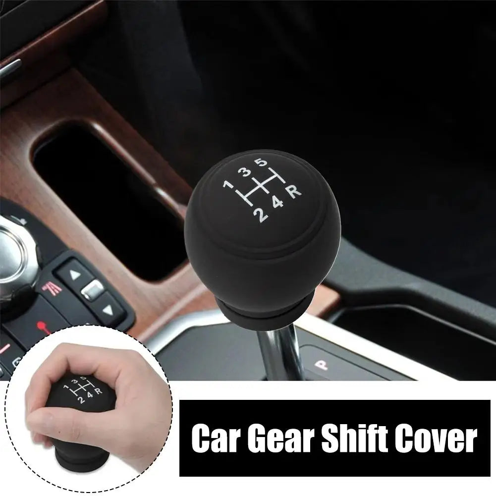 Universal Silicone Gear Shift Knob Cover For Cars Excavator Gear Shift Knob Protector
