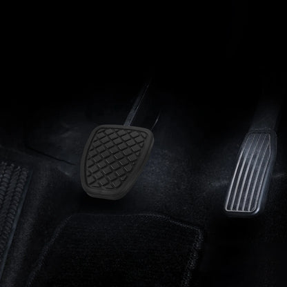 2pcs Car Clutch Pedal Pads Brake Rubber Covers Car Foot Pedals Non Slip Automotive Interior Parts Easy Install Vehicle
