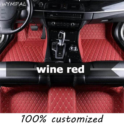 Car Floor Mats For Dacia Duster Renault Duster HM 2021~2022 Waterproof Ptotective Pads Car Mats Full Set Car Accessories