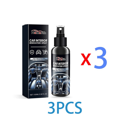 Spray Limpador de Interior 100ml - Painel, Couro e Plástico