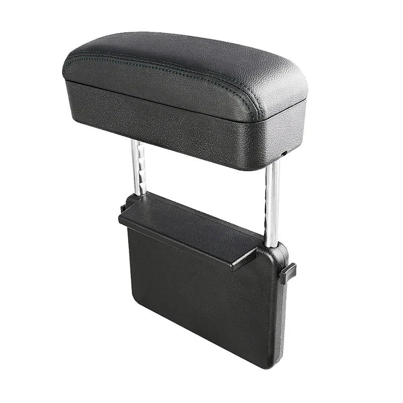 Car Armrest Support Elbow Rest Pad Armrest Extender Console Storage Organizer Adjustable Height Comfort Arm Rest Pads Universal