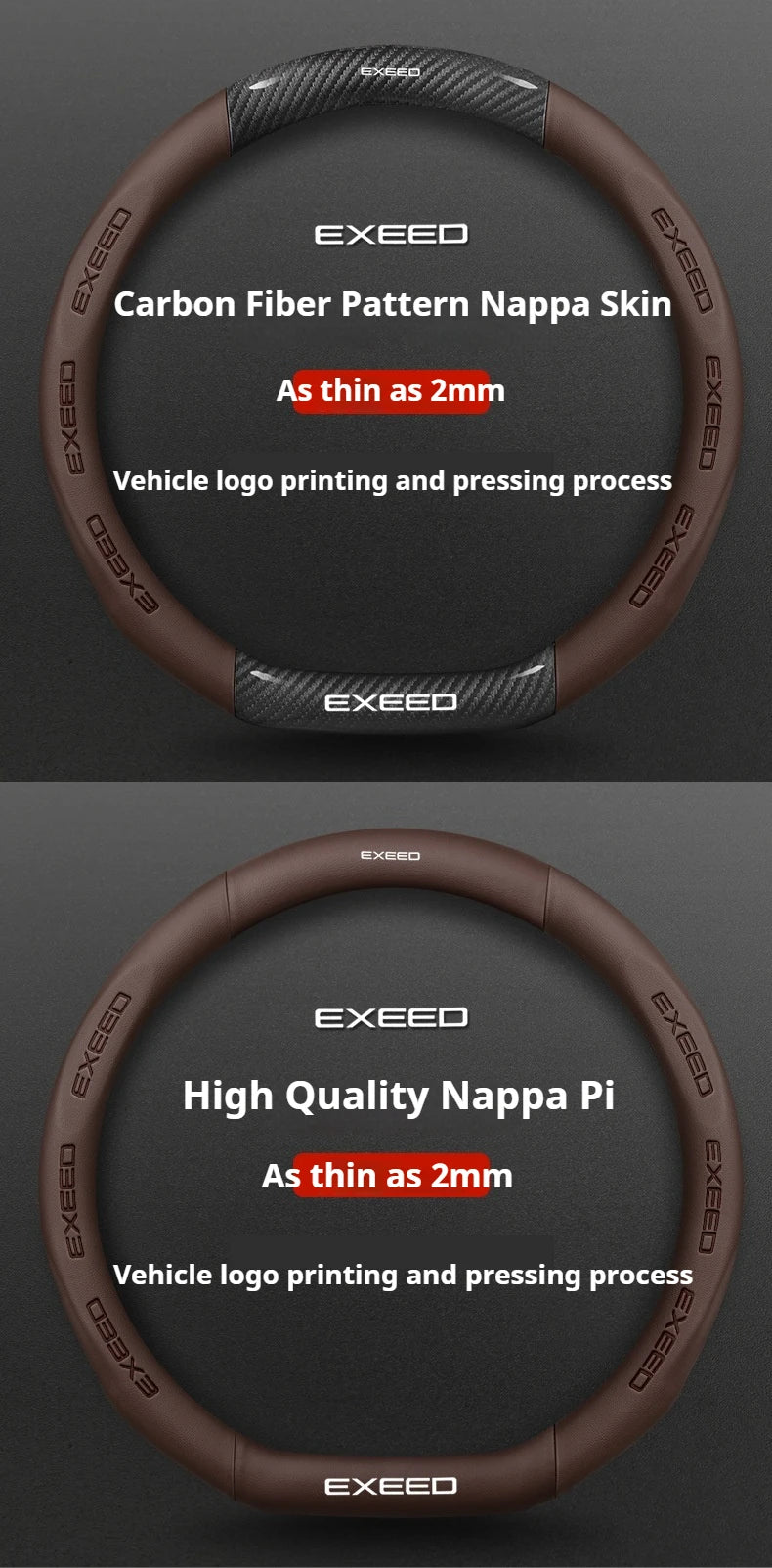 Leather car steering wheel cover suitable for Lexus ES350 XV40/XV50, RX350 X F SPORT, NX F SPORT,Z RX F SPORT, NX F SPORT, RZ450
