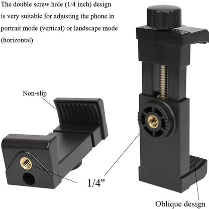 Car Phone Holder for Video Recording Articulated Cellphone Support for Mobile Filming Pov Telephone Iphone Car Seat Mount Stand