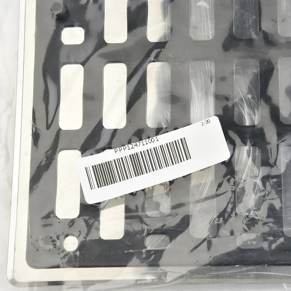 Universal 23.5X16cm Car Foot Pedal Pad Universal Carpet Patch Foot Pedal Anti-Skid Pad Car Truck Foot Heel Scuff Plate