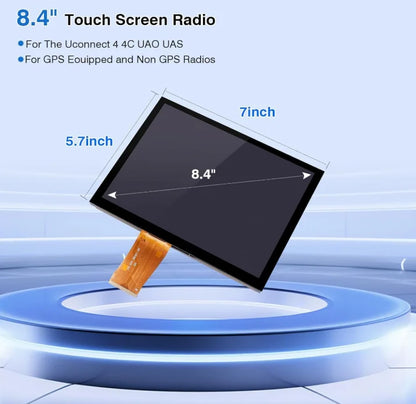New 8.4" inch LA084X01-SL03 LCD screen display panel for LG LA084X01(SL)(03) Uconnect 4C UAQ 17-20 1 year warranty