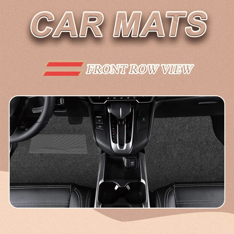 Universal Car Floor Mats One Mat Does It All, Keeping Your Interior Clean and Comfortable A High-Value Mat That Fits Any Vehicle