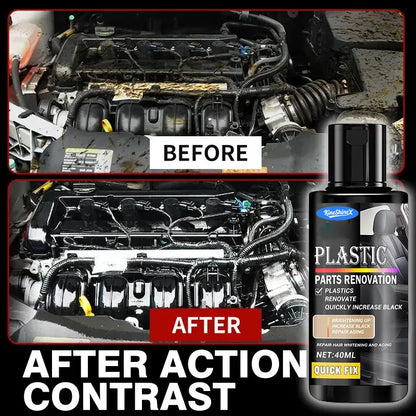 Cross Border Special Black Coating Car Interior Renovation Wax - Car Bumper and Dashboard Wax - Seat Gloss