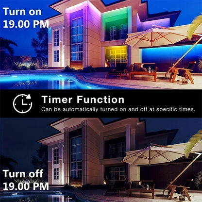 RGB Flexible LED Strip Lights USB Neon Rope Lights Remote App Control Music Sync Color Change Gaming Room Party Decor DIY Design