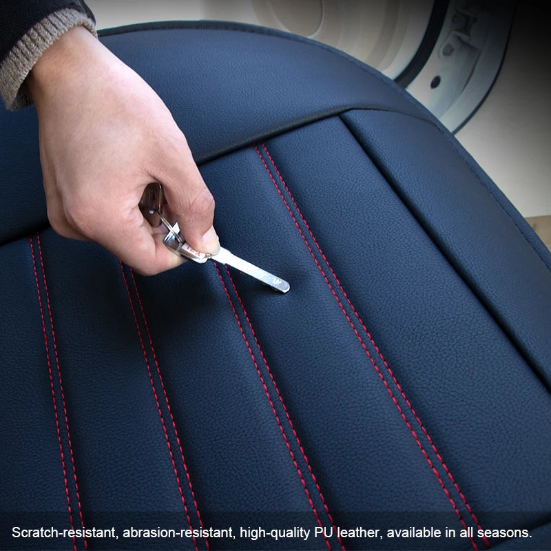 SEAMETAL Quality Car Seat Cover Universal Wrapped Auto Seat Protector Breathable Wear-Resistant Universal Vehicle Chair Cushion