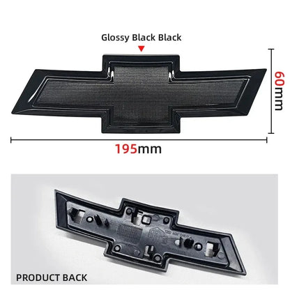 ABS Car Front Hood Emblem Sticker Rear Tail Trunk Badge Accessories for Chevrolet Epica Spark Aveo Captiva Cruze Malibu XL Trax