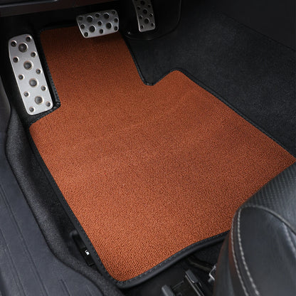 Universal Car Floor Mat Front & Rear Automotive Carpet Floor Mats for Auto SUV Sedans Vans Accessories Dirt and Wear-resistant