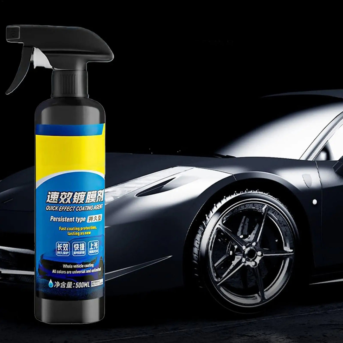Spray Cera Anti-Risco 500ml - Efeito Rápido