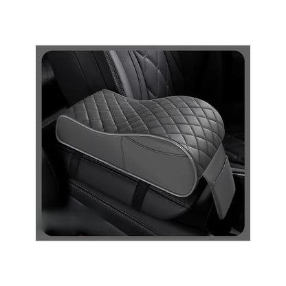 Universal Memory Foam Armrest Cushion for Car - Heightened Armrest Pad Cover, Universal Fit for Central Console Interior
