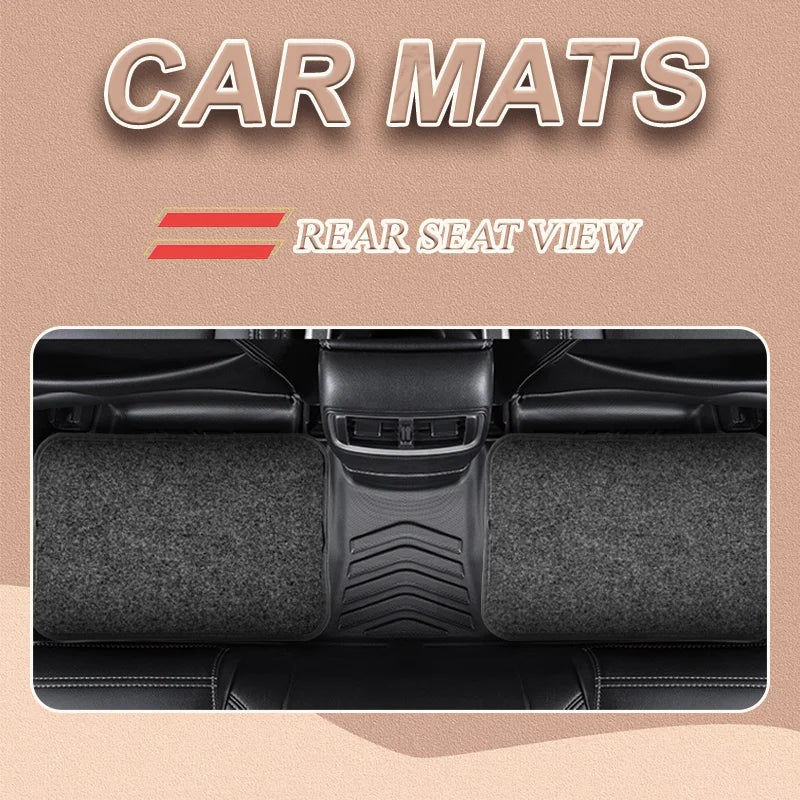 Universal Car Floor Mats One Mat Does It All, Keeping Your Interior Clean and Comfortable A High-Value Mat That Fits Any Vehicle