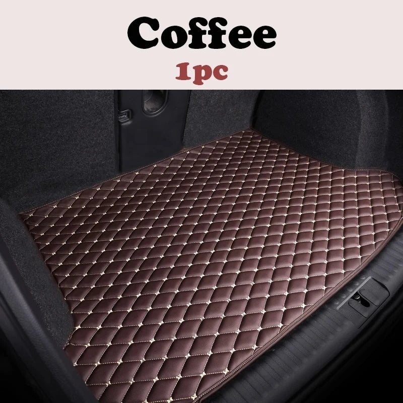 Custom Automotive Car Floor Mats For Mercedes W124 1985 1986 1987 1988 1989 Auto Luxury Leather Men Women Car Mats Full Coverage