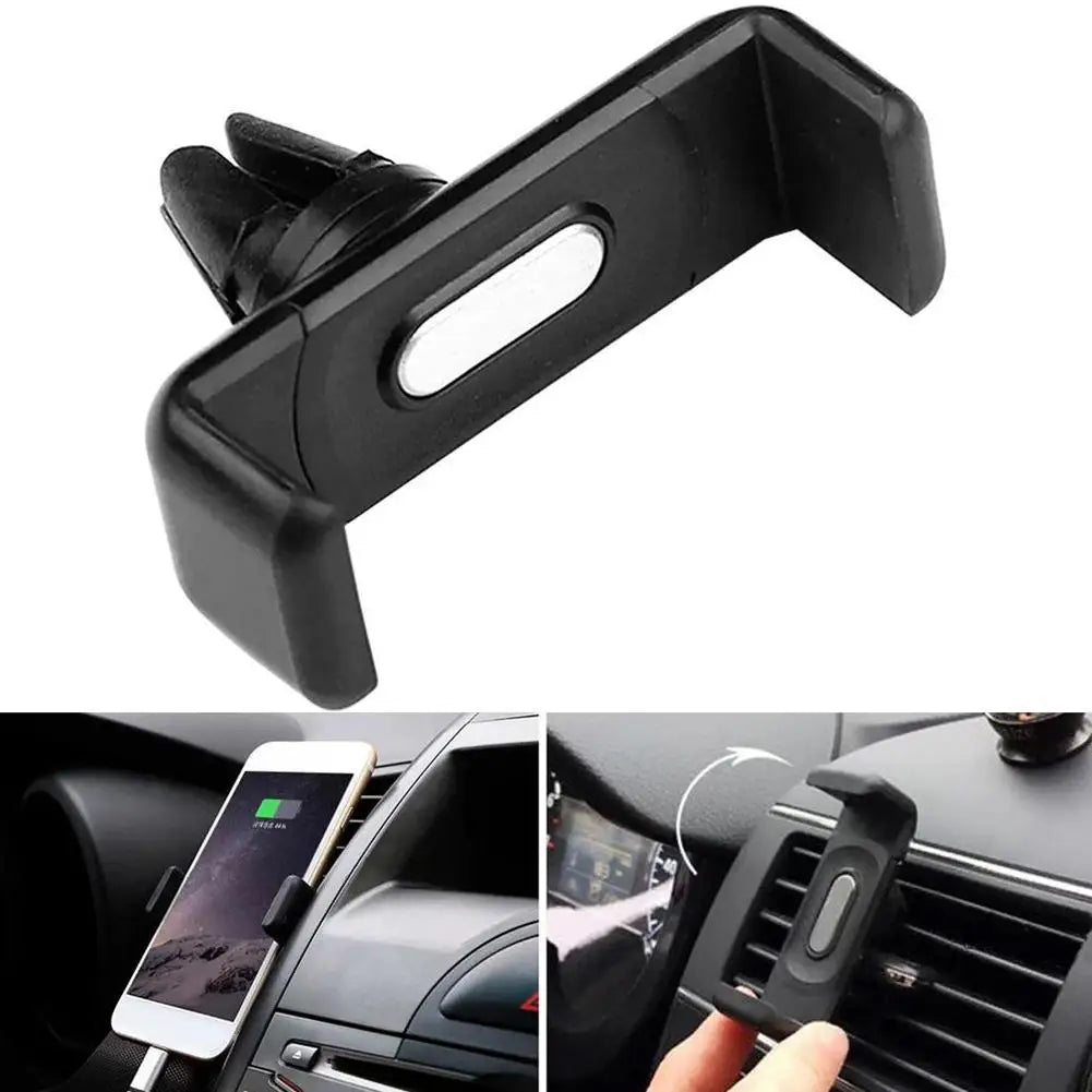 Car Phone Holder Stand For Mobile Phone Air Vent Phone Stand For Telephone Car Holder Stand Car Internal Storage Accessories