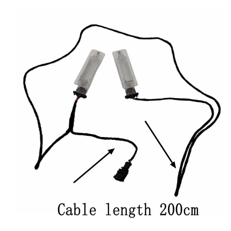 LED Car Interior Rear Trunk light Upgrade Cable For VW Passat B6 B7 B8 CC Jetta MK6 Golf 5 MK6 7 MK7 Tiguan Caddy EOS 1KD947101A