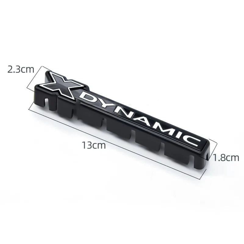 For Land Rover Defender 90 110 130 2020-2026 X-DYNAMIC Car Front Grille Emblem Side Badge Logo Decorative Strip Modified Sticker