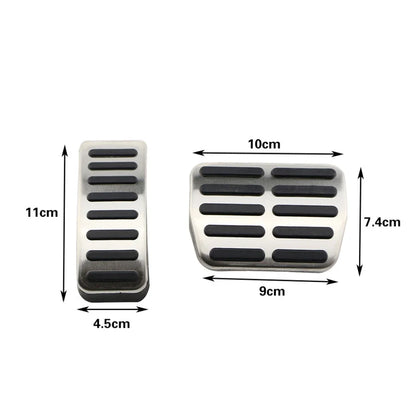 Car Pedal Pads for Volkswagen Polo Amarok Beetle Jetta MK4 Bora Golf 4 Vento Skoda Octavia 1U Fabia 1 Rabia Rapid Roomster