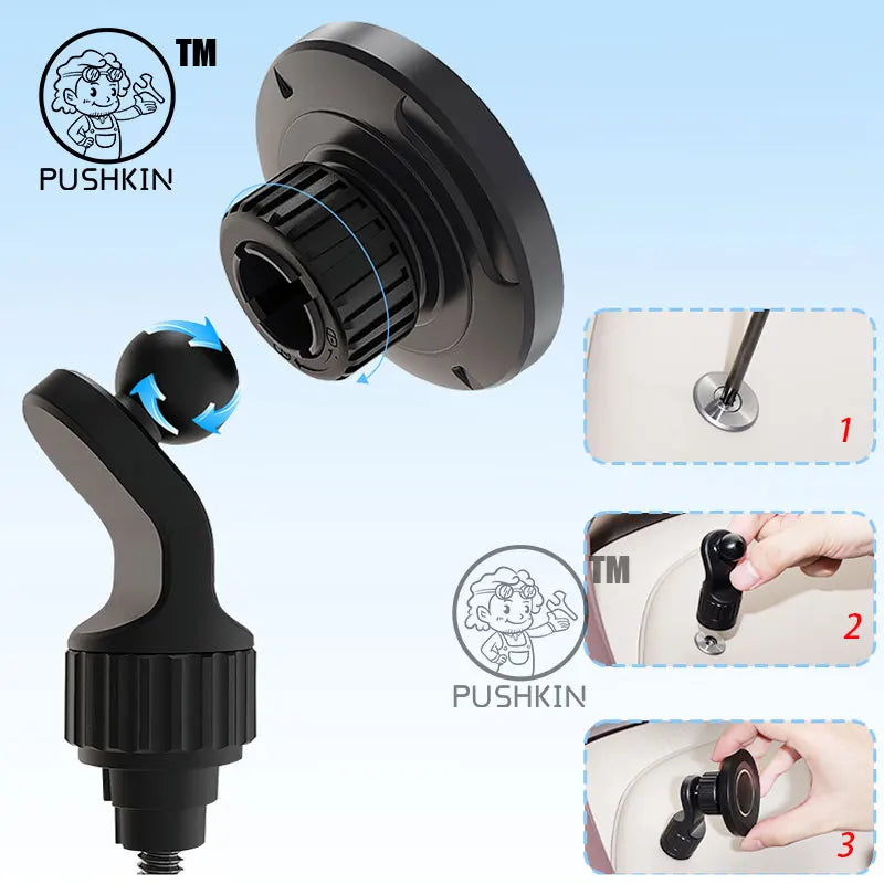 For Xiaomi YU7 2025 Car Phone Holder Magnetic Mount Anti-Shake Stabilizer Dedicated Support Bracket Accessories