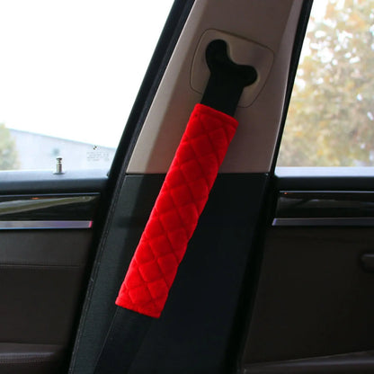 Car Seat Belt Cover Seatbelt Shoulder Pad Cushions Universal Safety Belt Shoulder Protection Comfortable Seat Belt Covers