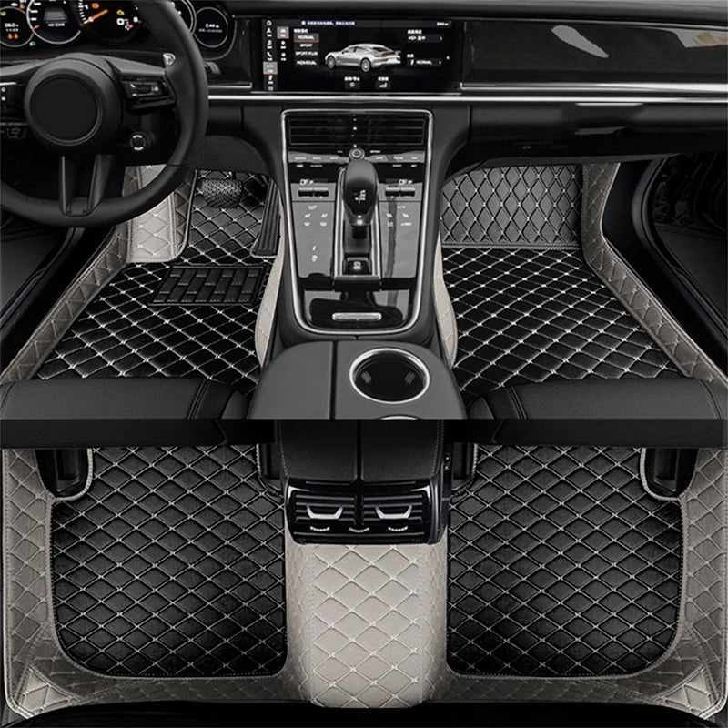 Car Floor Mats For Dacia Duster Renault Duster HM 2021~2022 Waterproof Ptotective Pads Car Mats Full Set Car Accessories