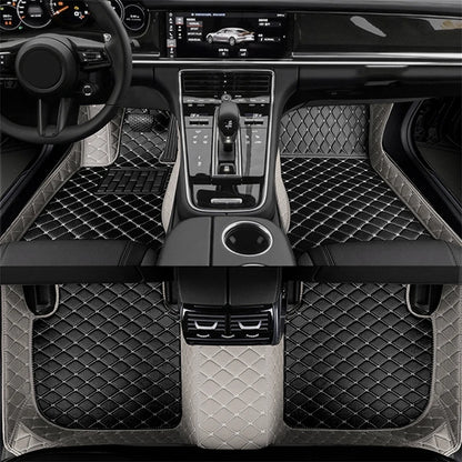 Car Floor Mats For Dacia Duster Renault Duster HM 2021~2022 Waterproof Ptotective Pads Car Mats Full Set Car Accessories